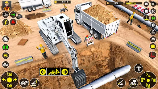 Grand Snow Excavator Simulator | Permainan | XWorld