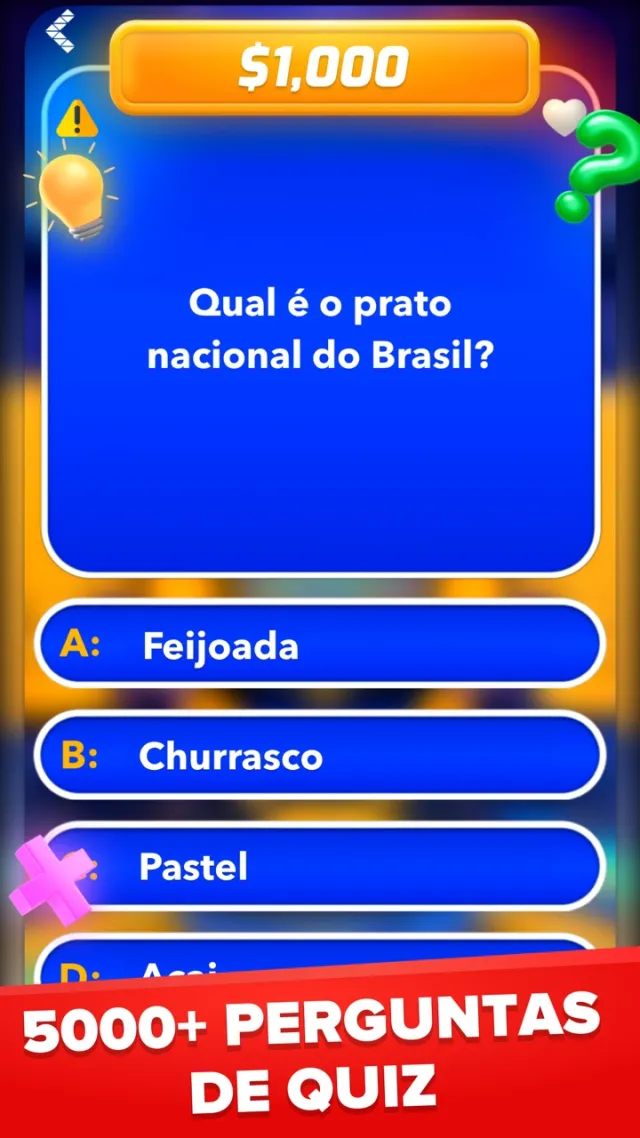 Milionário - Quiz Jogo Offline | Jogos | XWorld