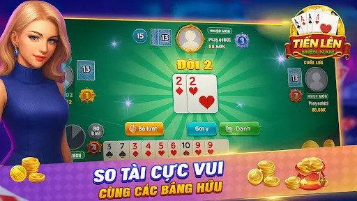 Tiến Lên Miền Nam - Doi Thuong | Games | XWorld