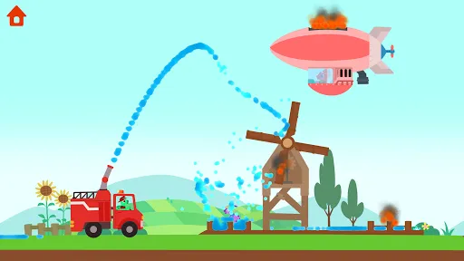 Camión de Bomberos Jurásico | juego | XWorld