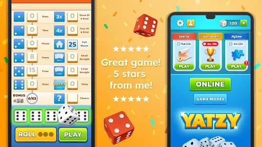 Yatzy - Fun Classic Dice Game | Games | XWorld