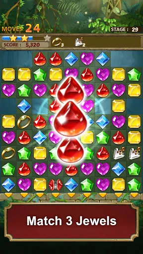 Jewels Jungle : Match 3 Puzzle | Jogos | XWorld