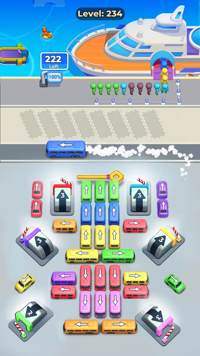 Bus Sort: Color Parking Jam | 游戏 | XWorld
