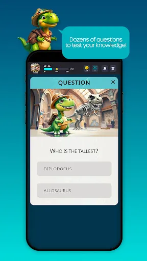 KidoQuiz: Dinosaurs! | Permainan | XWorld