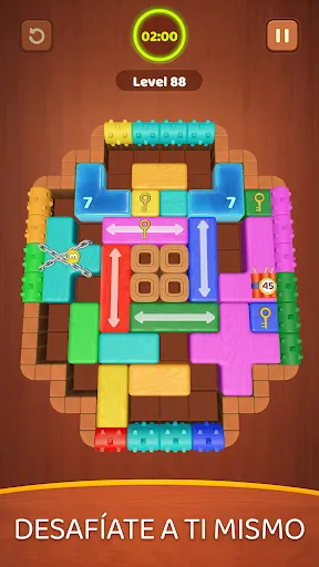 Wood Block Jam | juego | XWorld