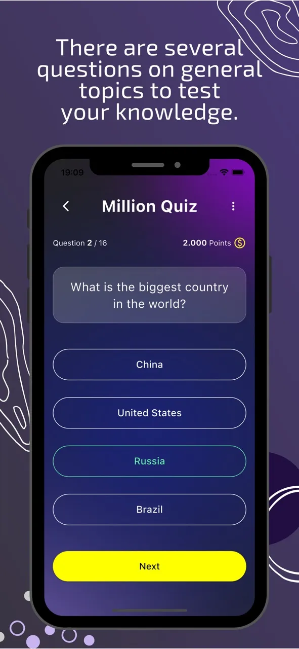 Million Quiz General Questions | Permainan | XWorld