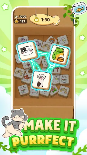 Cat Tile World: Purrfect Match | เกม | XWorld