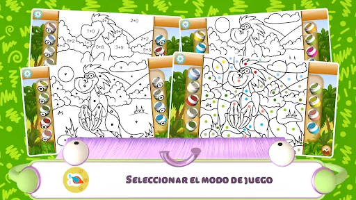 Colorear por números - Dino | juego | XWorld Colorear por números - Dino | juego | XWorld