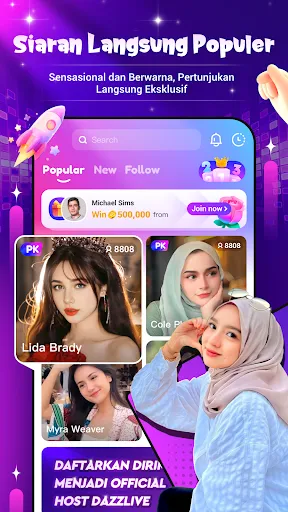 Dazz Live-Live Stream & Chat | Permainan | XWorld