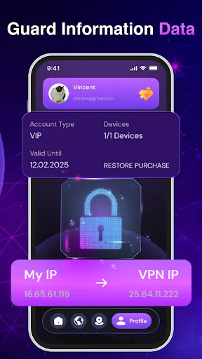 Secure VPN: Safe Internet | Permainan | XWorld