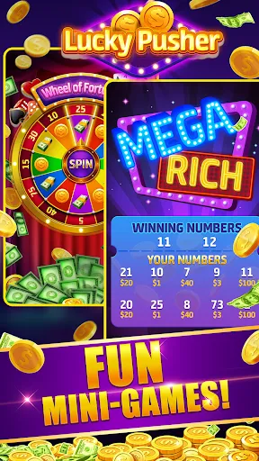 Lucky Cash Pusher Coin Games | juego | XWorld