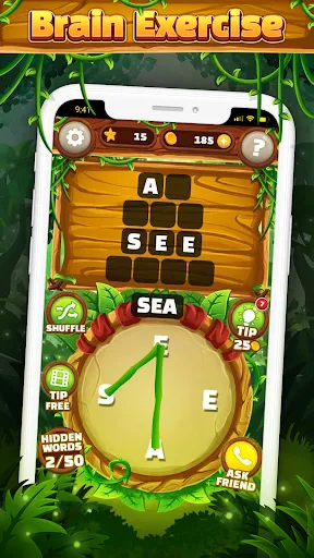 Word Jungle: Word Games Puzzle | Permainan | XWorld