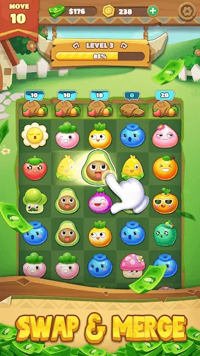 Maya Fruits Swap | Permainan | XWorld