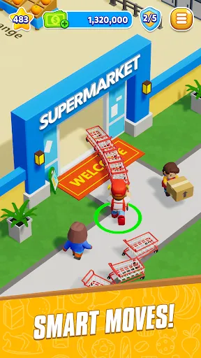 Supermarket Tycoon Empire | Permainan | XWorld