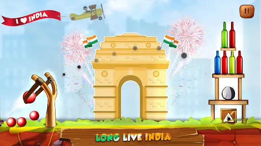 Bottle Shooter Slingshot Game | 游戏 | XWorld