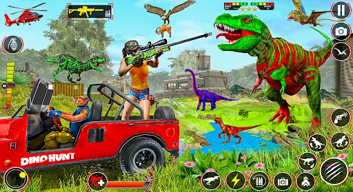 Dino Family 3D Hunting Games | Games | XWorld