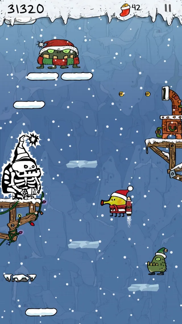 Doodle Jump Christmas PLUS | เกม | XWorld