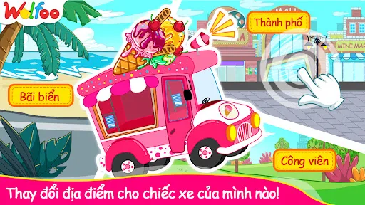Xe Kem Của Wolfoo -Học Làm Kem | Games | XWorld Xe Kem Của Wolfoo -Học Làm Kem | Games | XWorld