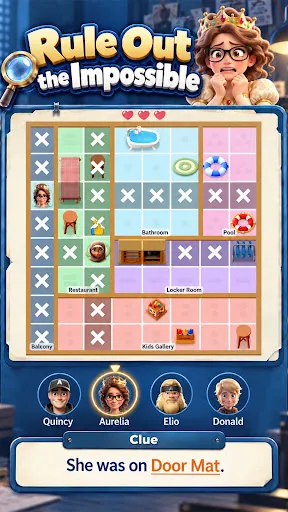 Cluedoku: Detective Puzzle | Permainan | XWorld