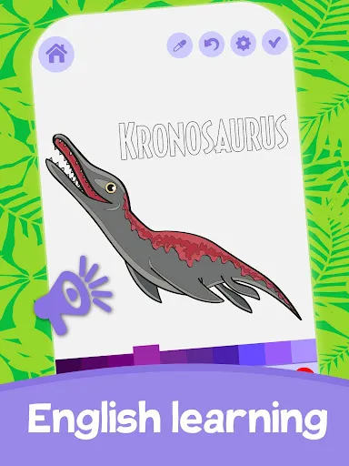 Dino Coloring | Games | XWorld