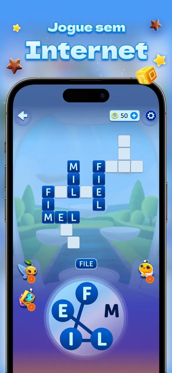 Chocoletters Offline Word Game | Jogos | XWorld