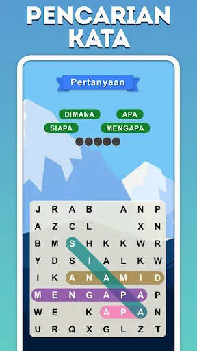 Cari Kata Bahasa Indonesia | Permainan | XWorld