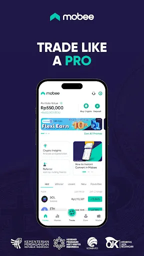 Mobee: Trading BTC & Kripto | Permainan | XWorld