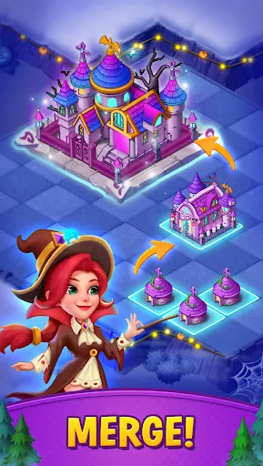 Merge Witches-Match Puzzles | Games | XWorld