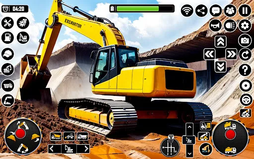 City Heavy Excavator Crane 3D | Games | XWorld