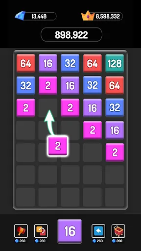 X2 Blocks : 2048 Merge Games | juego | XWorld