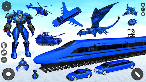 Limo Car Game Robot Games | Permainan | XWorld