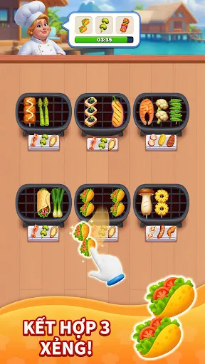 Grill Match - Xếp Thực Phẩm | Games | XWorld