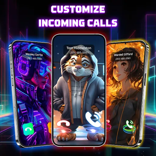 Color Phone Call Screen Theme | Permainan | XWorld