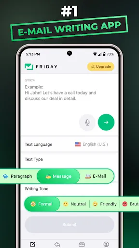 Friday: AI E-mail Assistant | Games | XWorld