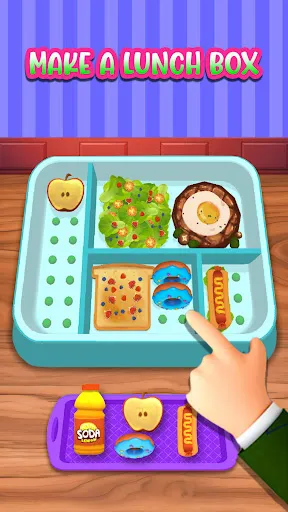 DIY Lunch Box: Organize Game | Games | XWorld