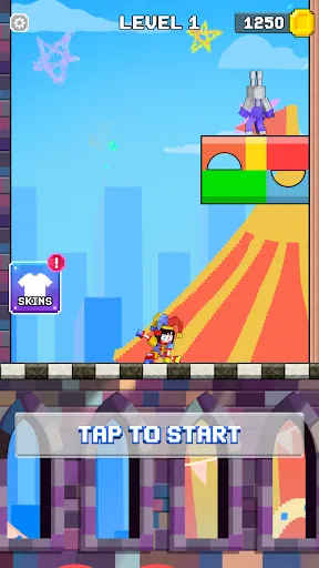 Rainbow Clown: Swing Monster | Games | XWorld