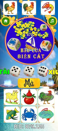Bau cua bien cat | Games | XWorld