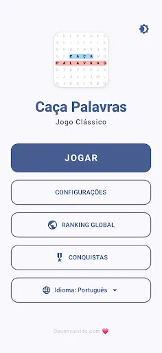 Caça Palavras - Jogo Clássico | Jogos | XWorld