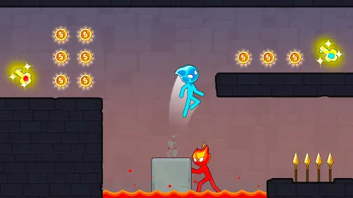 Stick Red boy and Blue girl | Jogos | XWorld