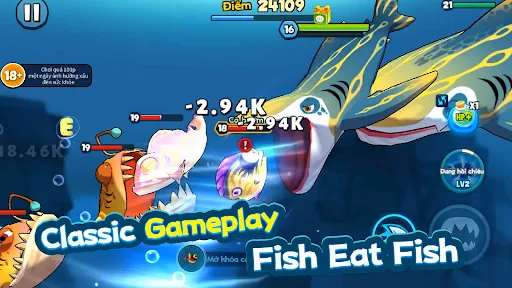 Fish Eat Fish:GO! | Permainan | XWorld