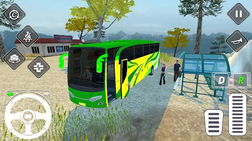 Real Bus Simulator Coach Bus | Permainan | XWorld