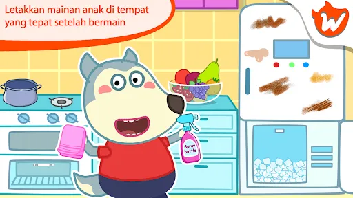 Wolfoo House Cleanup Life | Permainan | XWorld