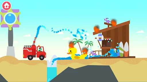 Dinosaur Fire Truck: for kids | Games | XWorld Dinosaur Fire Truck: for kids | Games | XWorld