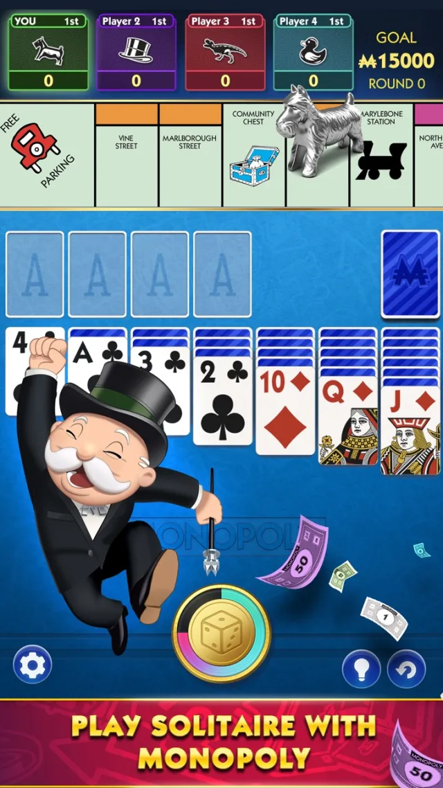 MONOPOLY Solitaire: Card Games | 游戏 | XWorld