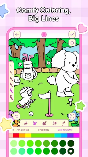 My Cute Friends: Coloring Book | Games | XWorld
