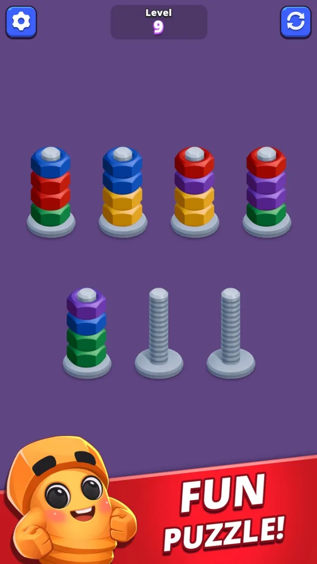 Nuts Sort Master | Jogos | XWorld