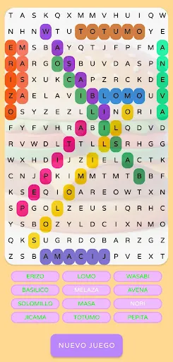Word Search: Food | Permainan | XWorld