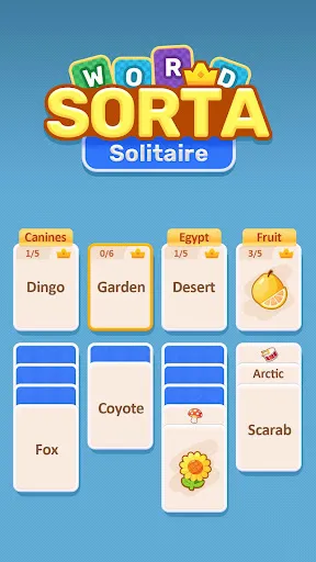 Word Sorta Solitaire | 游戏 | XWorld Word Sorta Solitaire | 游戏 | XWorld