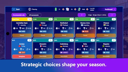 Pro Tennis Tour – Manager | Jogos | XWorld