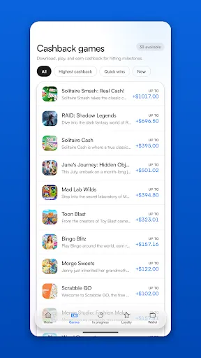 Cashback Club: Earn Cash | Игры | XWorld Cashback Club: Earn Cash | Игры | XWorld